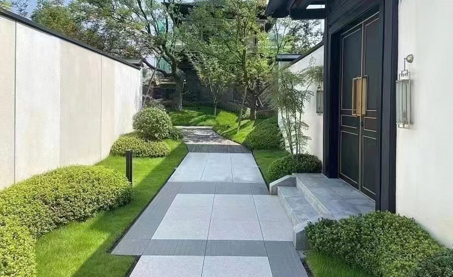 园林景观通常使用什么类型的地铺石
